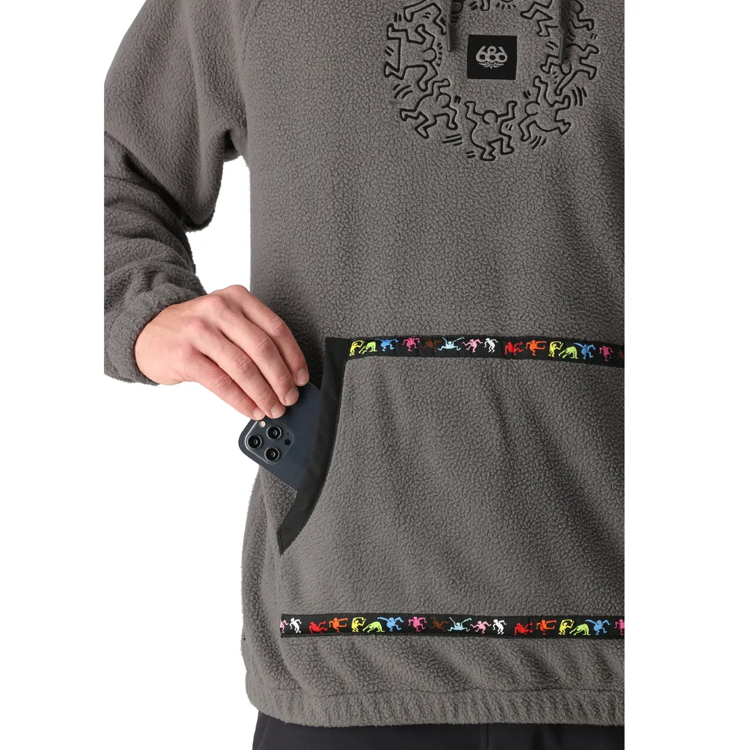 25 Sherpa Fleece Hoody - grey