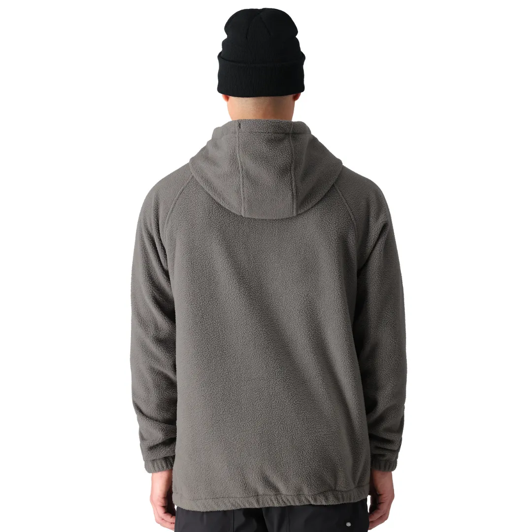 25 Sherpa Fleece Hoody - grey