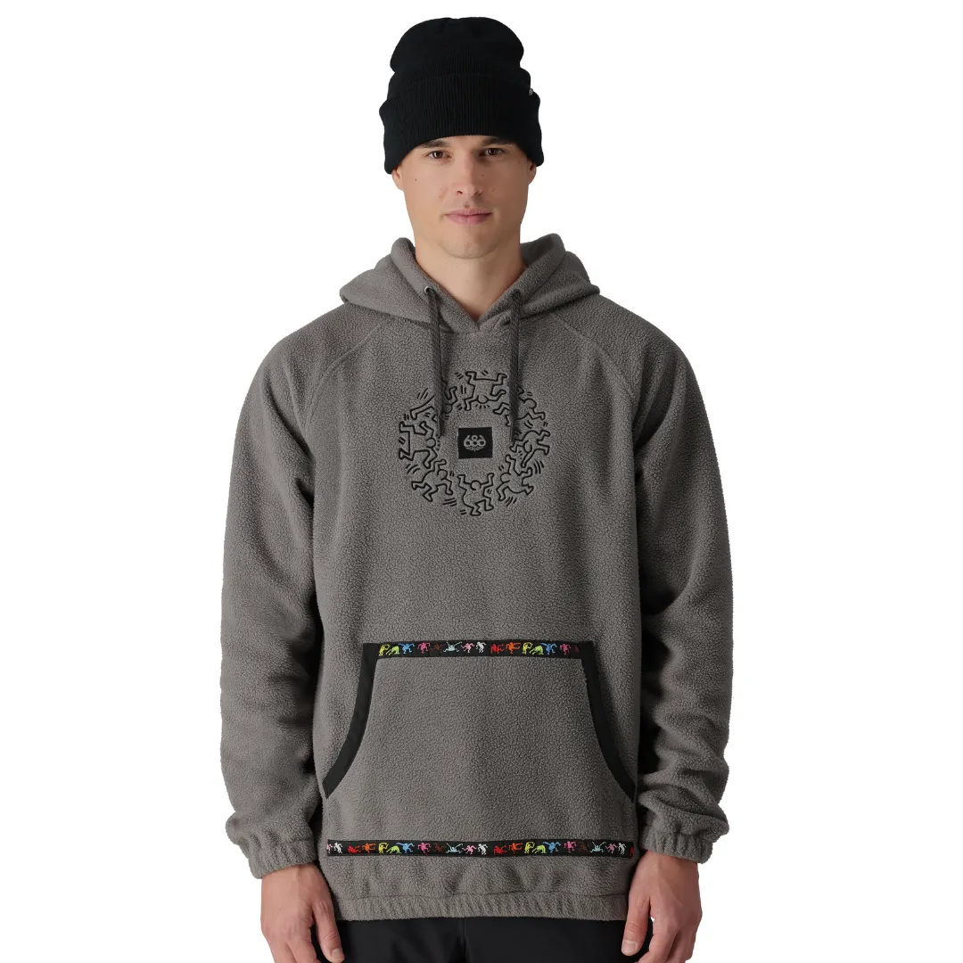 25 Sherpa Fleece Hoody - grey