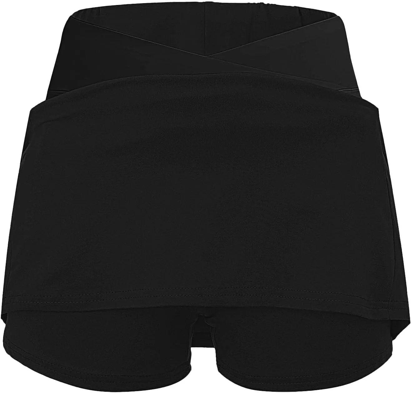 Athletic Skorts for Women High Waist Tummy Control Golf Skorts Pockets Trendy Plus Sized Tennis Skirt with Shorts