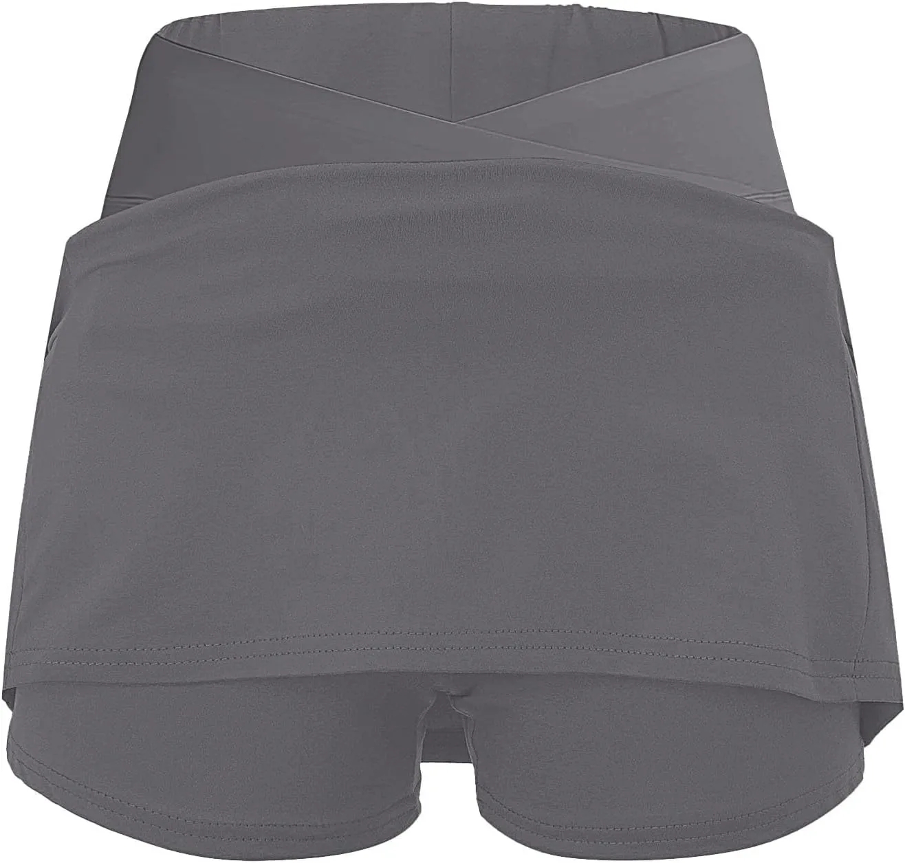Athletic Skorts for Women High Waist Tummy Control Golf Skorts Pockets Trendy Plus Sized Tennis Skirt with Shorts