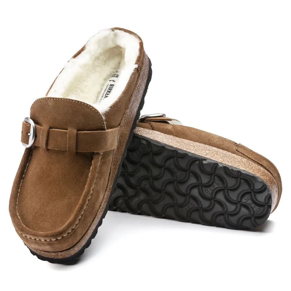 'Birkenstock USA' Women's Buckley Shearlin - Tea / Natural