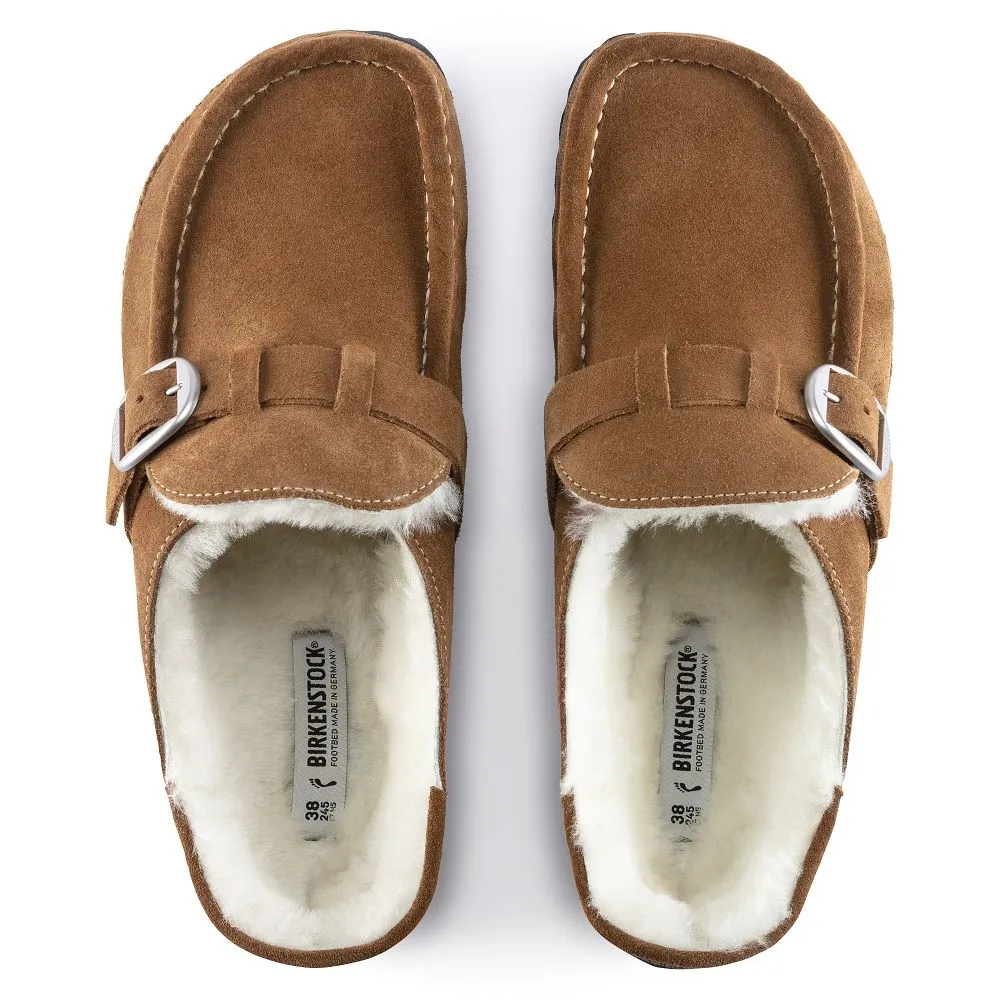 'Birkenstock USA' Women's Buckley Shearlin - Tea / Natural