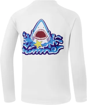 Boys Rash Guard Long Sleeve UPF 50  Fishing Shirt Kids Sun Protection Swim Shirts Youth SPF Quick Dry Shirt