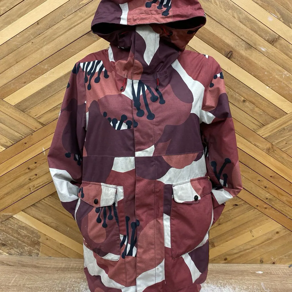 Burton - Women's Ski Jacket - MSRP comp $320: Pink/Purple/White-women-SM