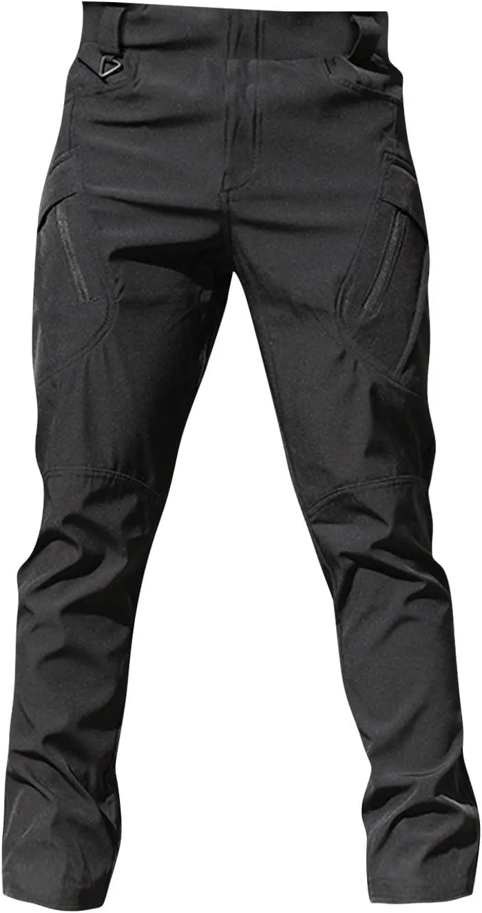 Cargo Pants for Men Baggy Outdoor Waterproof Hiking Work Pants Stretch Multi Pockets Lightweight Classic Tactical Pant