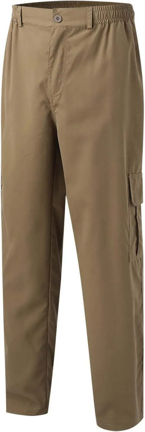 Cargo Pants for Men Big and Tall, Athletic Workout Trouser Casual Cargo Pants Fleece Joggers Sweat Pants for Men Mens
