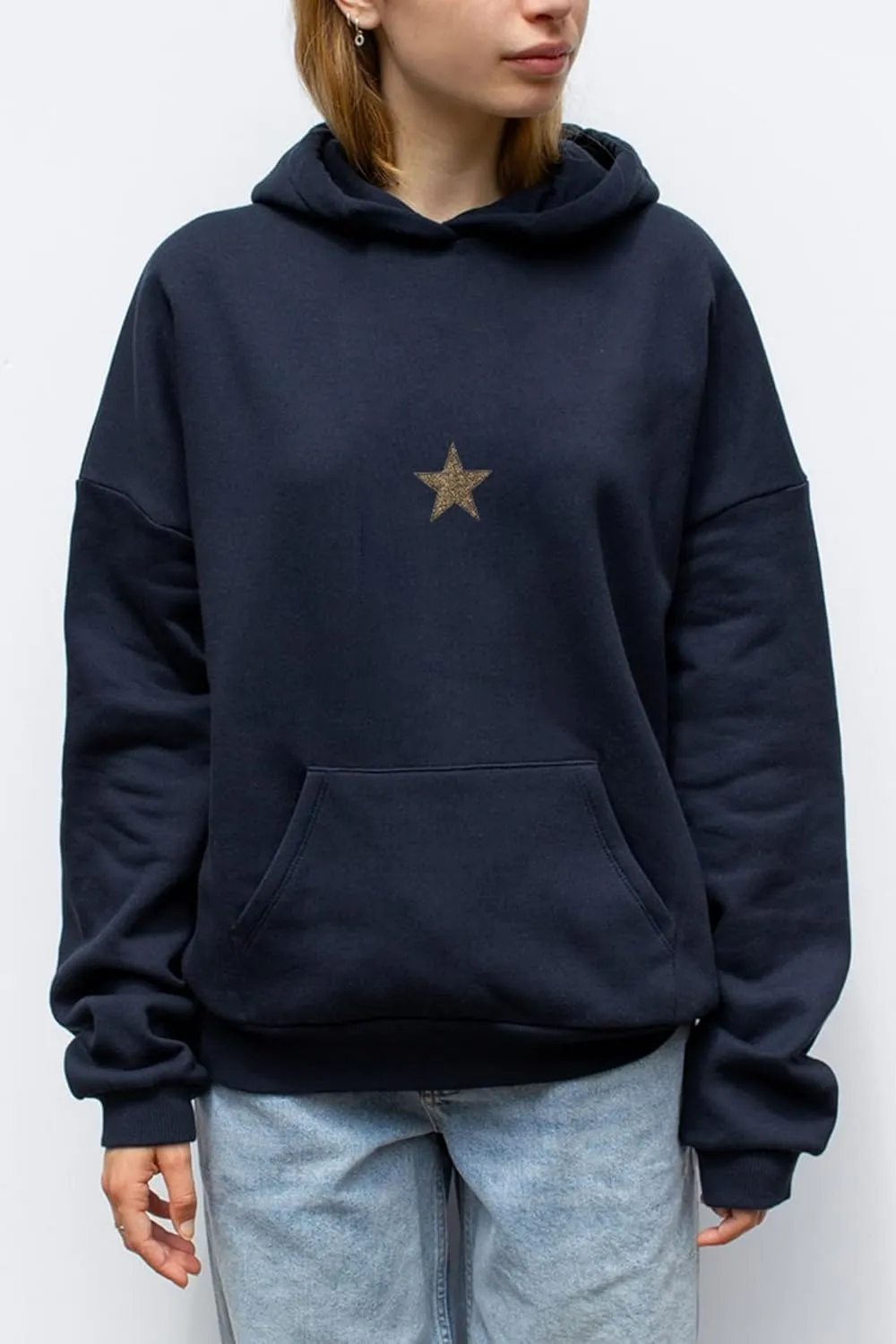 Cioatin Women Oversized Leopard Star Graphic Hoodies Men Cute Y2K Aesthetic Fleece Long Sleeve Pullover Sweatshirt Girls