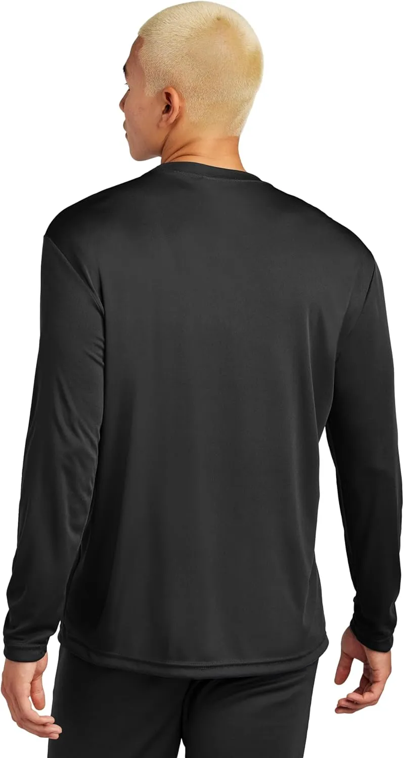 Clothe Co. Mens Long Sleeve Tee Shirts Moisture Wicking Dry Fit T-Shirts (Available in Big & Tall)