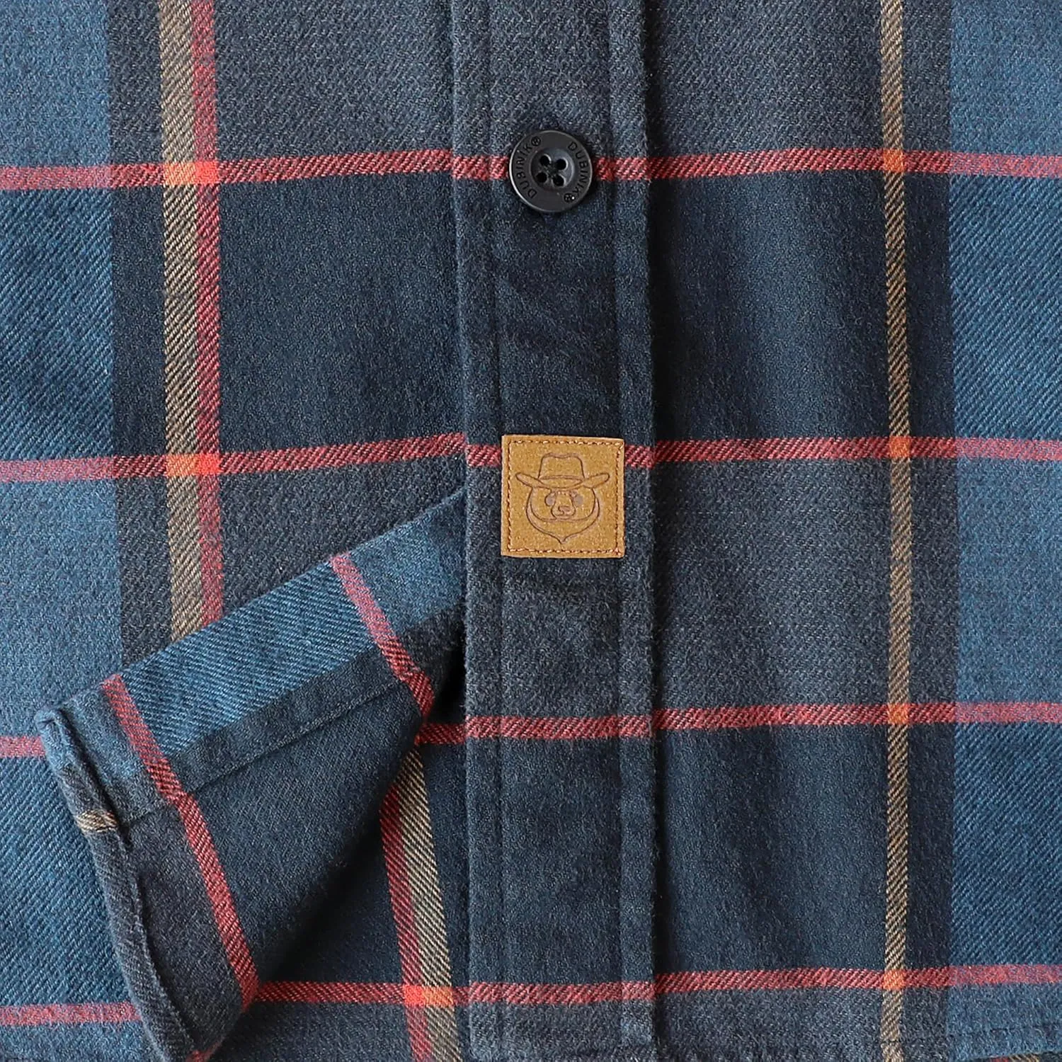 DubinikMens Flannel Shirts Long Sleeve Flannel Shirt for Men Warm Casual Soft Cotton Button Down Plaid Mens Flannel Shirt