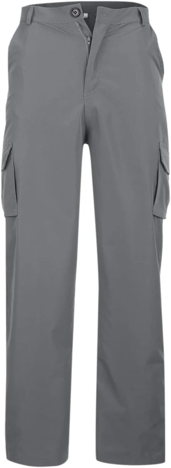 DuDubaby Men's Sports Casual Jogging Trousers Lightweight Hiking Work Pants Outdoor Pant