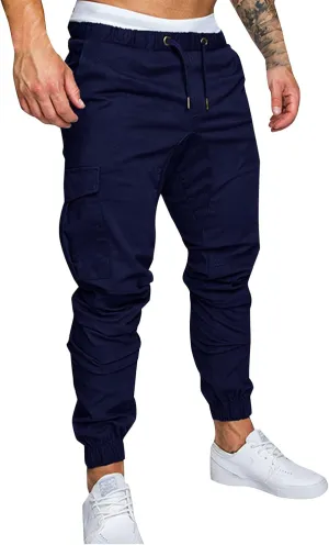 DuDubaby Men's Sports Casual Jogging Trousers Lightweight Hiking Work Pants Outdoor Pant