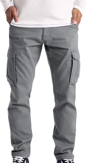 DuDubaby Men's Sports Casual Jogging Trousers Lightweight Hiking Work Pants Outdoor Pant