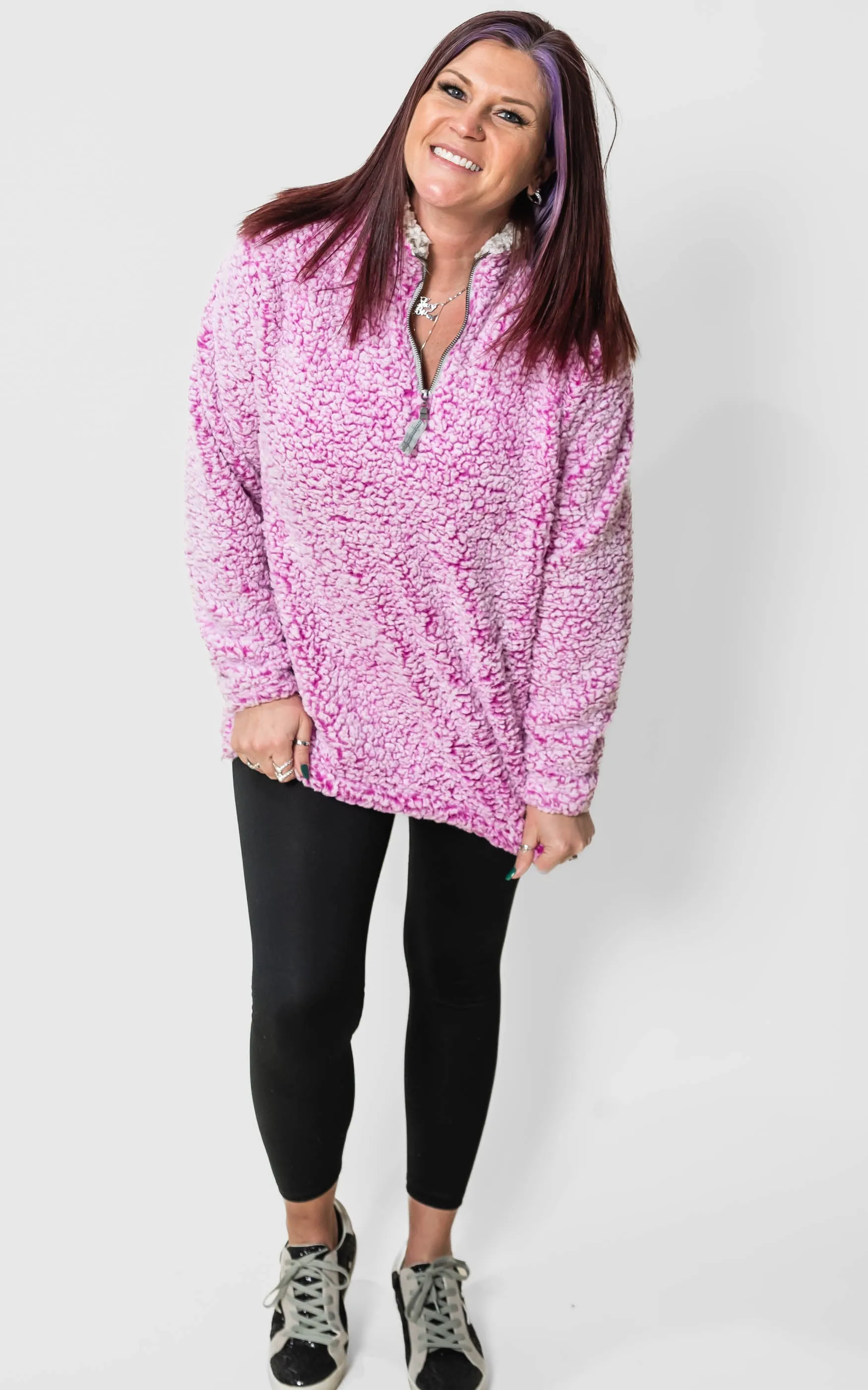 Epic Sherpa Quarter-Zip Pullover** - Final Sale