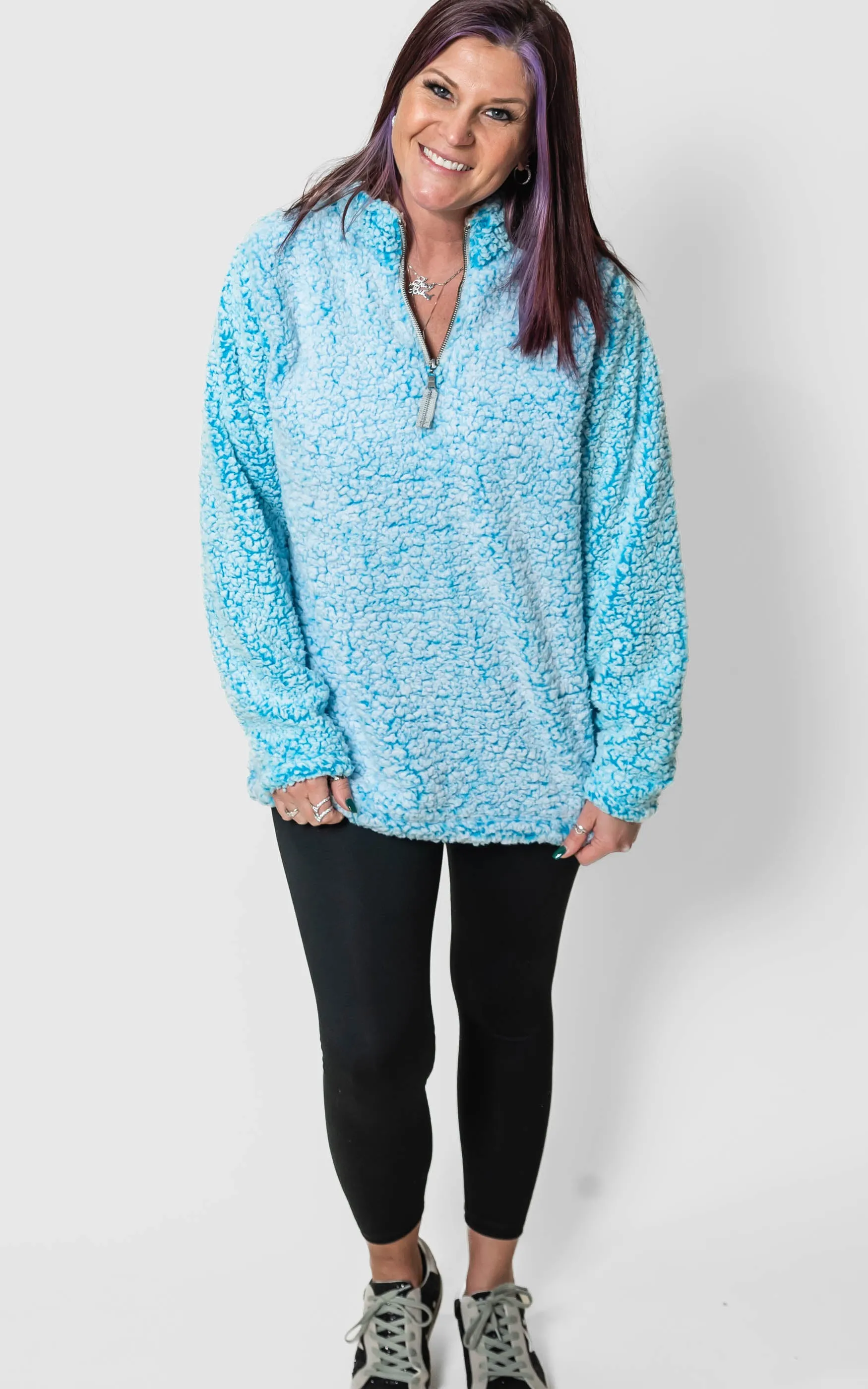Epic Sherpa Quarter-Zip Pullover** - Final Sale
