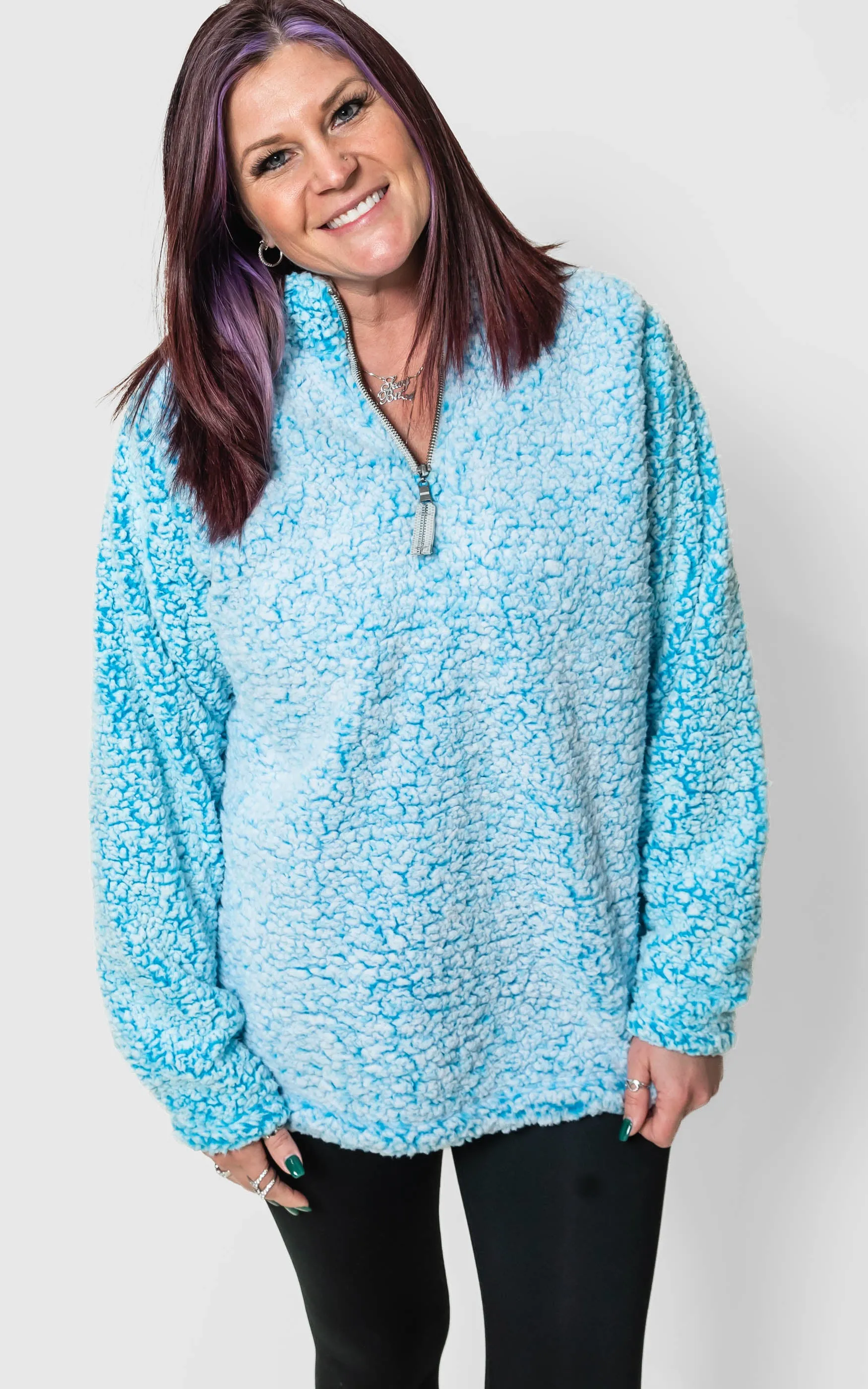 Epic Sherpa Quarter-Zip Pullover** - Final Sale