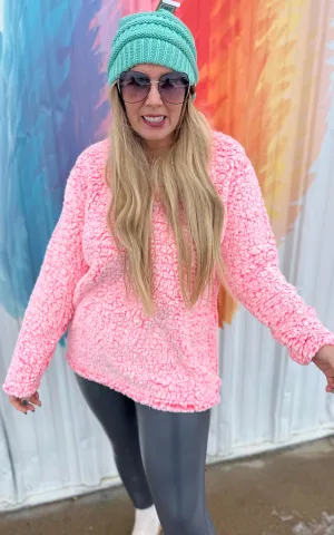 Epic Sherpa Quarter-Zip Pullover** - Final Sale