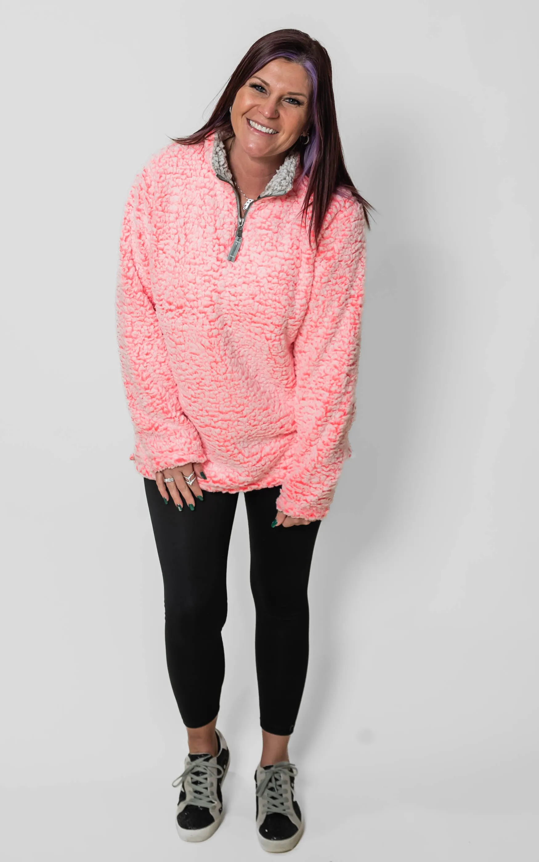 Epic Sherpa Quarter-Zip Pullover** - Final Sale