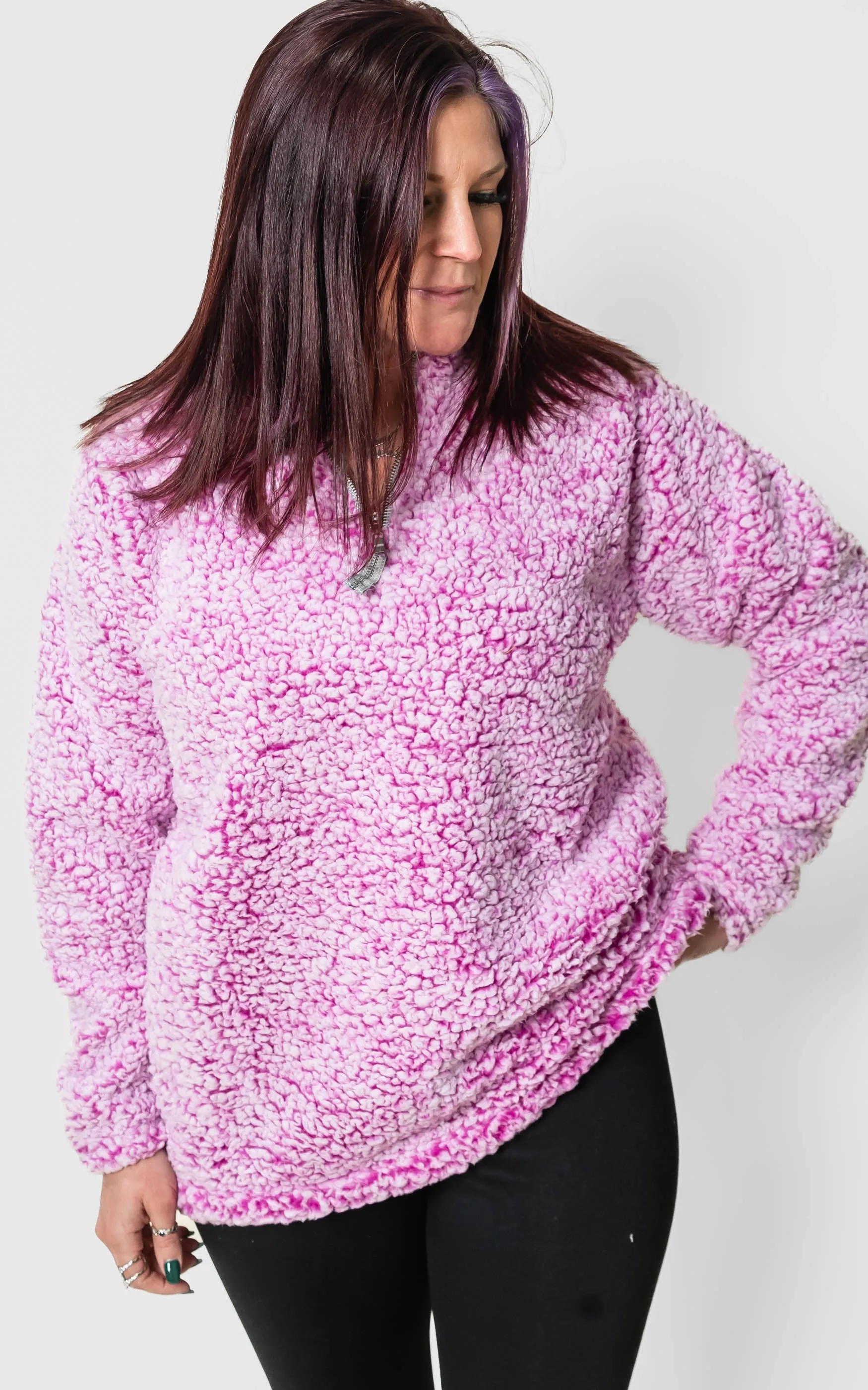 Epic Sherpa Quarter-Zip Pullover** - Final Sale