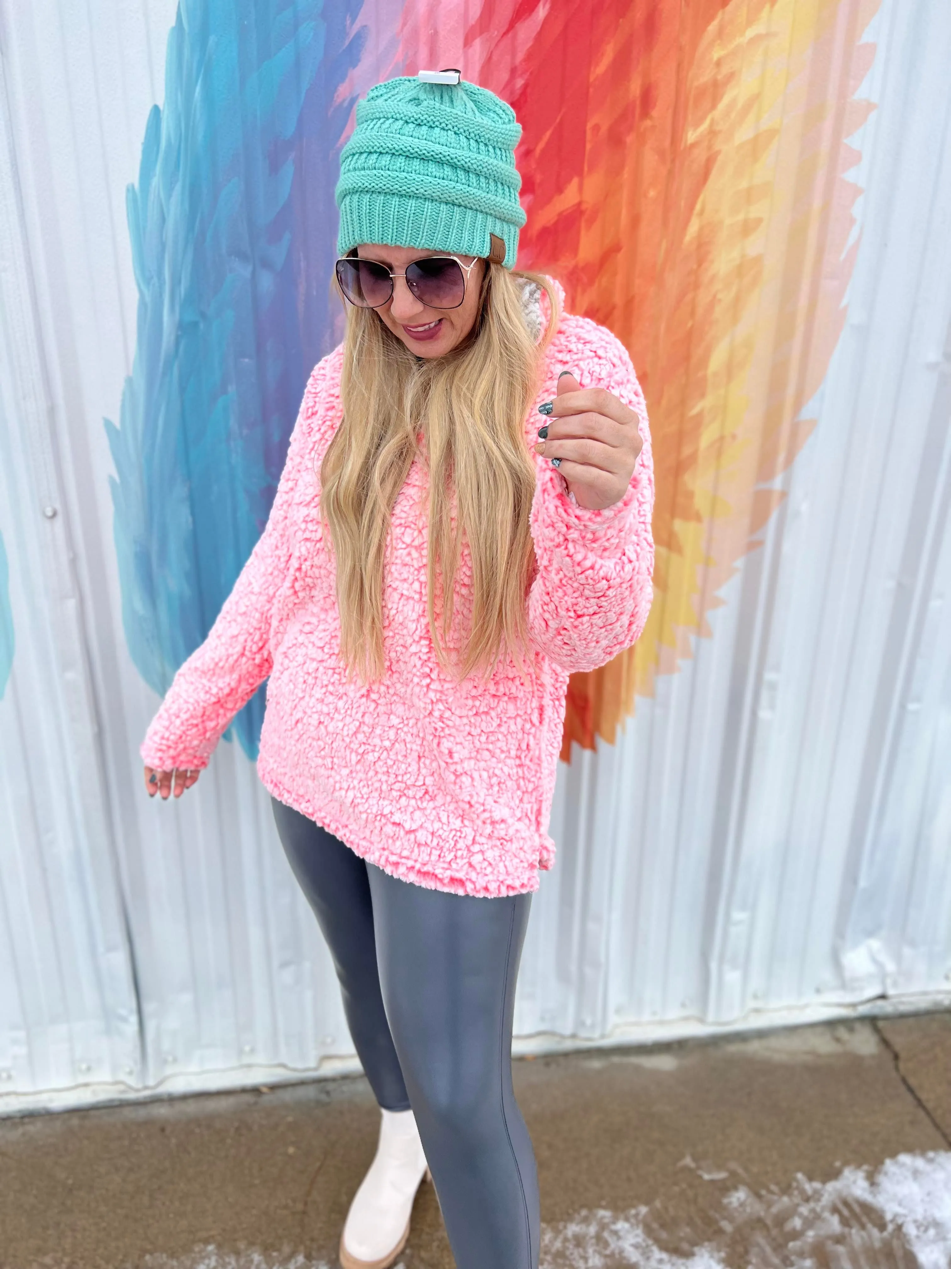 Epic Sherpa Quarter-Zip Pullover** - Final Sale