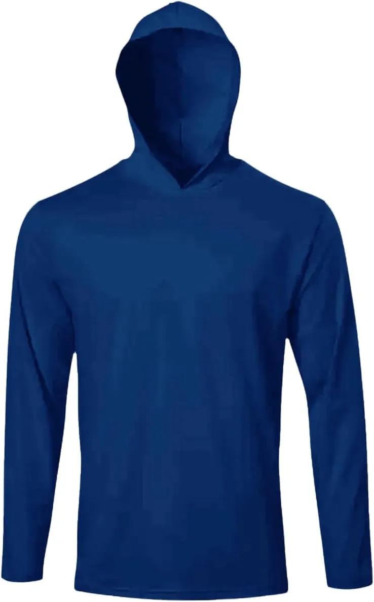 Fishing Shirts for Men Quick Dry Lightweight Long Sleeve Hoodie Shirt Athletic Hooded Workout Tee Shirts