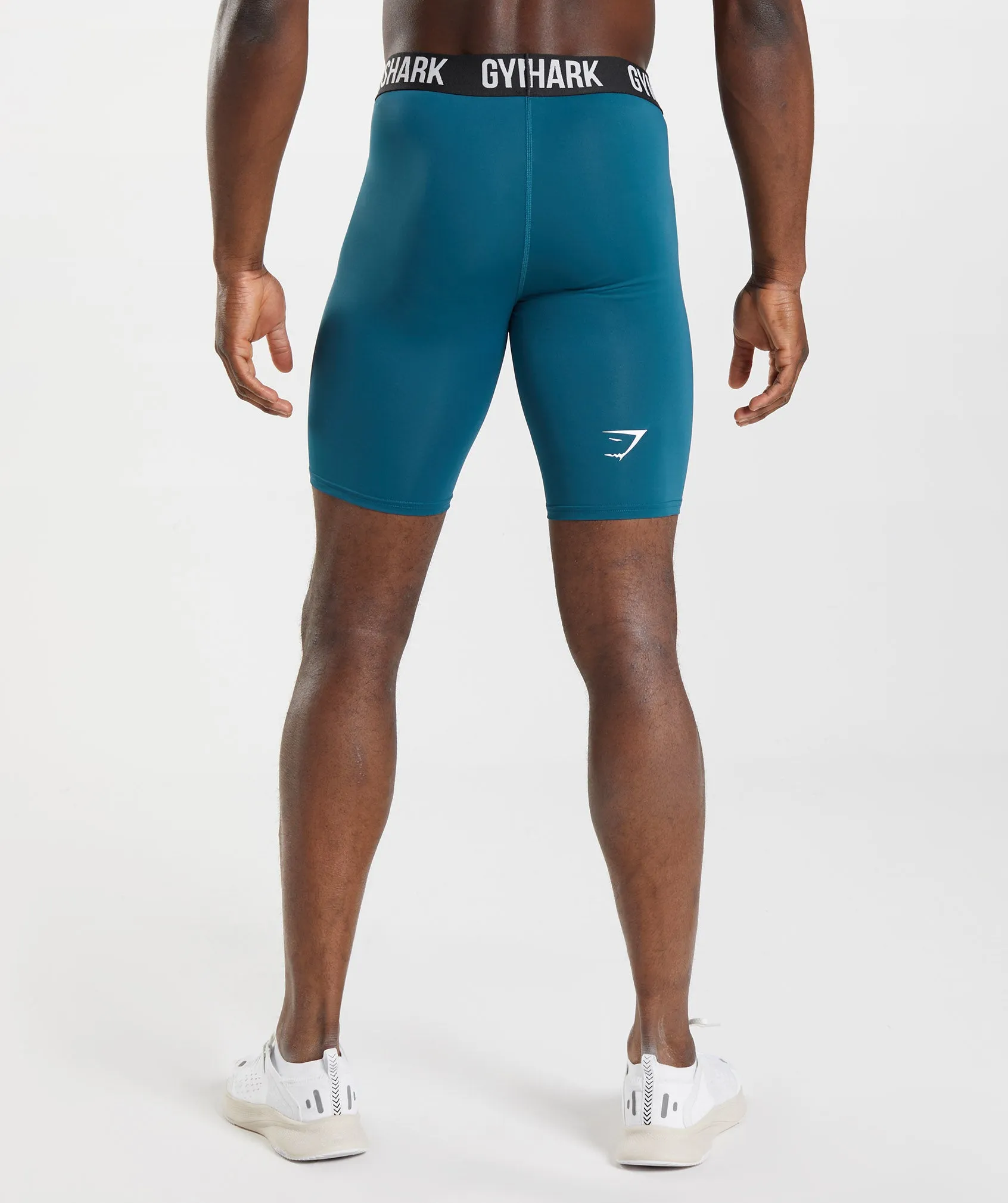 Gymshark Element Baselayer Shorts - Atlantic Blue