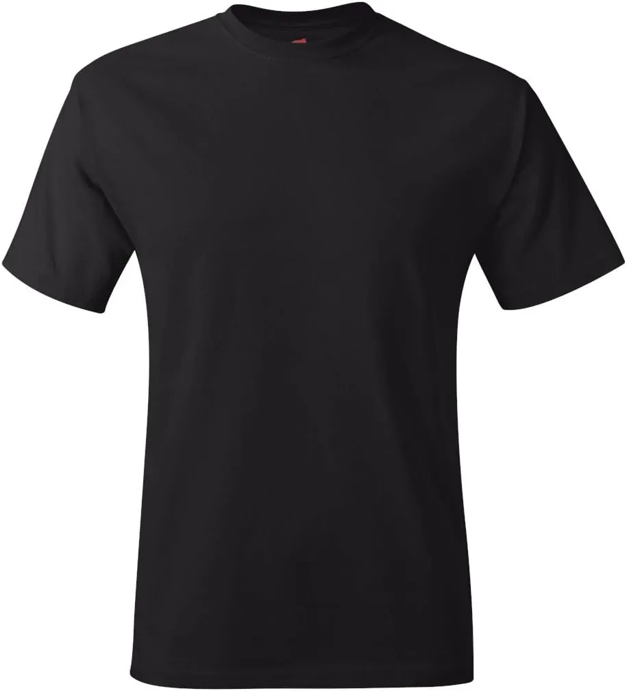 Hanes Men's Beefy-t T-Shirt, Classic Heavyweight Cotton Tee, 1 Or 2 Pack, Available in Tall Sizes