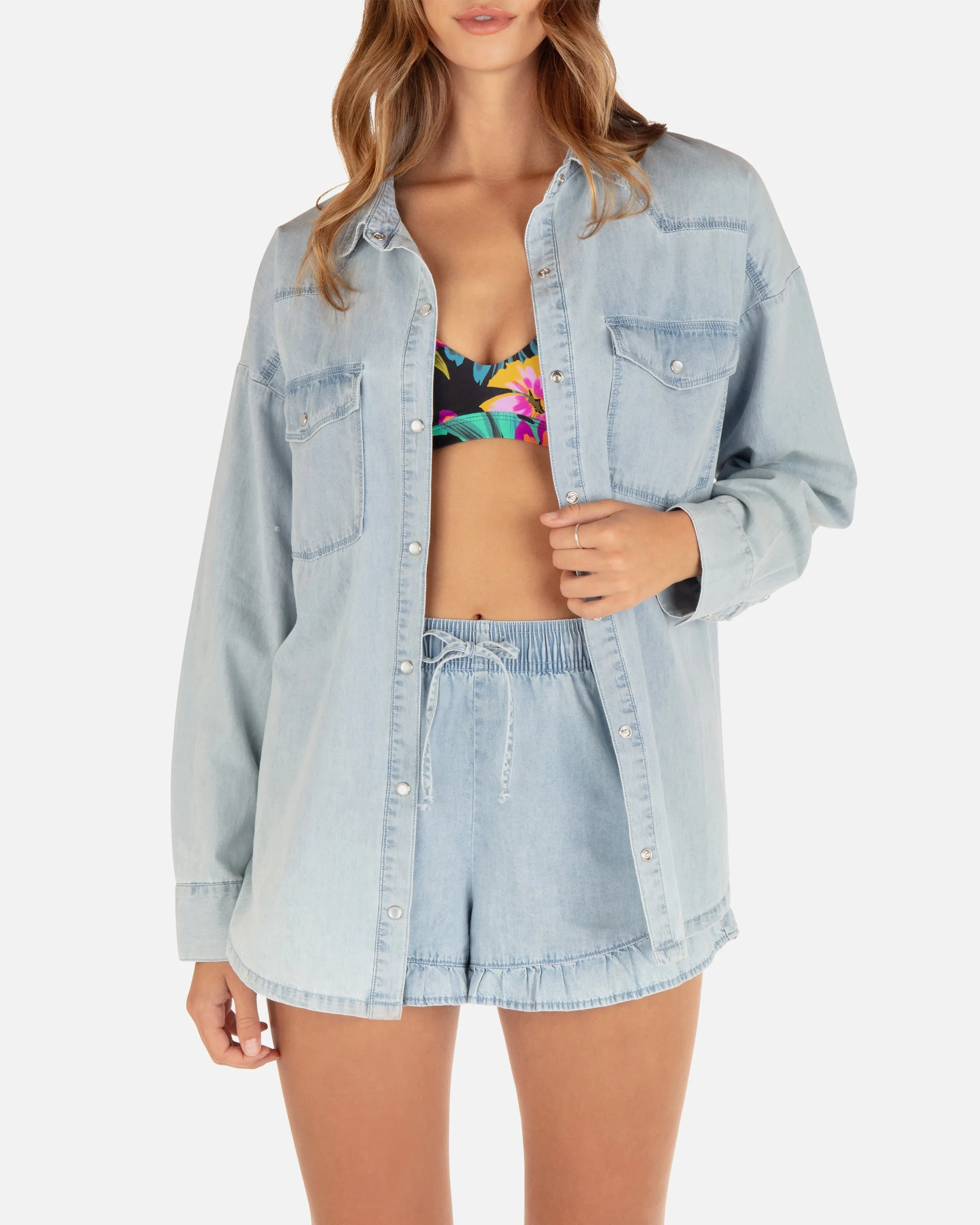 Jackson Western Long Sleeve Button Up