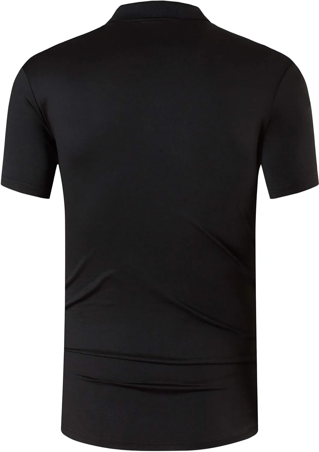jeansian Men's 3 Packs Ourdoor Sport Quick Dry Polo T-Shirt Tee Tshirt Golf Tennis Bowling Fit LSL195