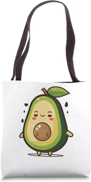Kawaii Avocado Avocado Kawaii Cute Kawaii Avocado Lover Tote Bag