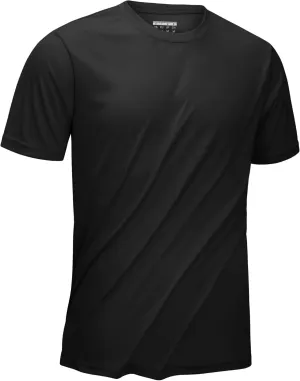 KEFITEVD Men's Short Sleeve UPF 50  Sun Protection Shirts Quick Dry Rashguard Swim Shirt SPF Workout Fishing Athletic T-Shirt