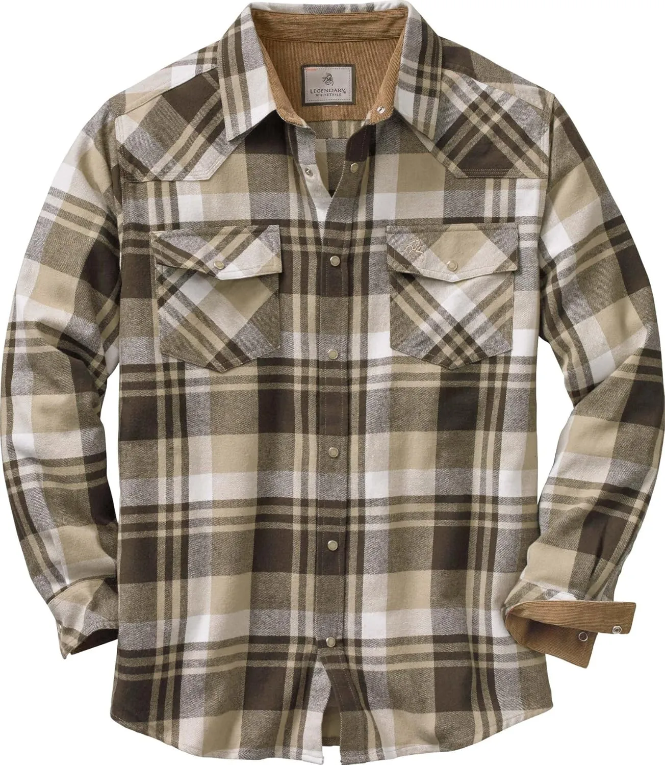 Legendary Whitetails Men's Shotgun Western Flannel Shirt