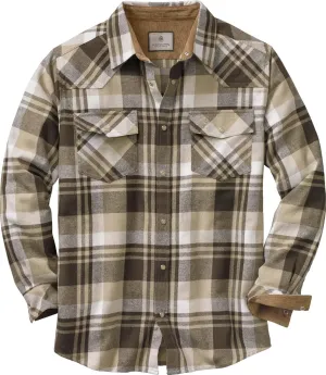 Legendary Whitetails Men's Shotgun Western Flannel Shirt
