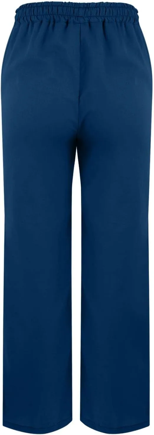 Linen Pants for Women 2025 Summer High Waist Elastic Straight Leg Lounge Pant Loose Lightweight Beach Trousers