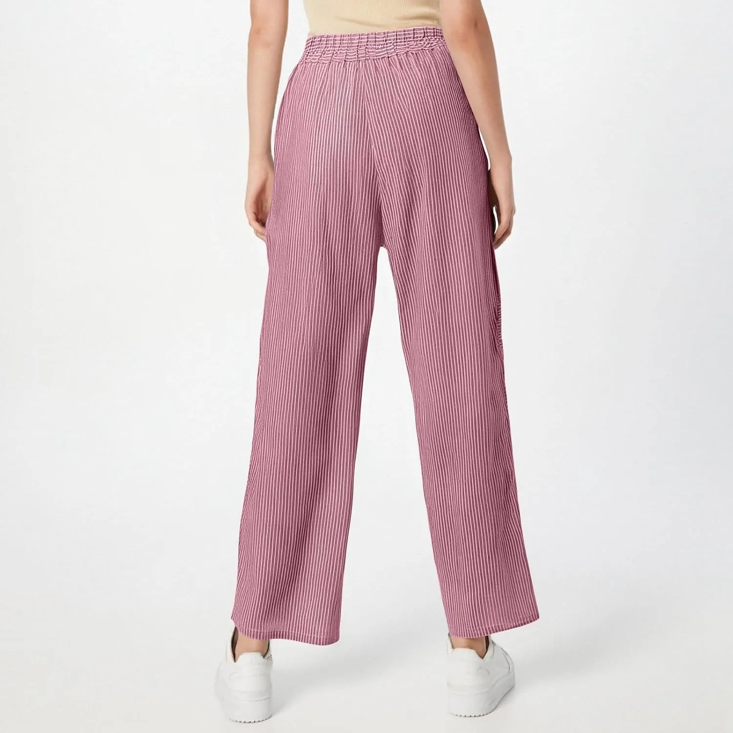 Linen Pants for Women, Peasant Pants WomenS Straight Leg Linen Casual Trendy