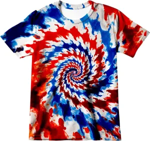 Little Kids Tie Dye Shirt Size 4-10 Boys' Girls' Hippies Senior Tie-Dye Tee Tshirt