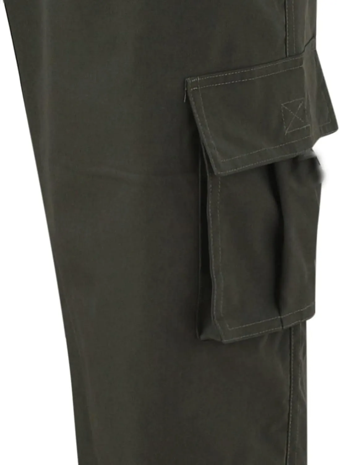Mens Cargo Pants Casual Hiking Pants Joggers Athletic Pants Cotton Loose Straight Sweatpants for Men