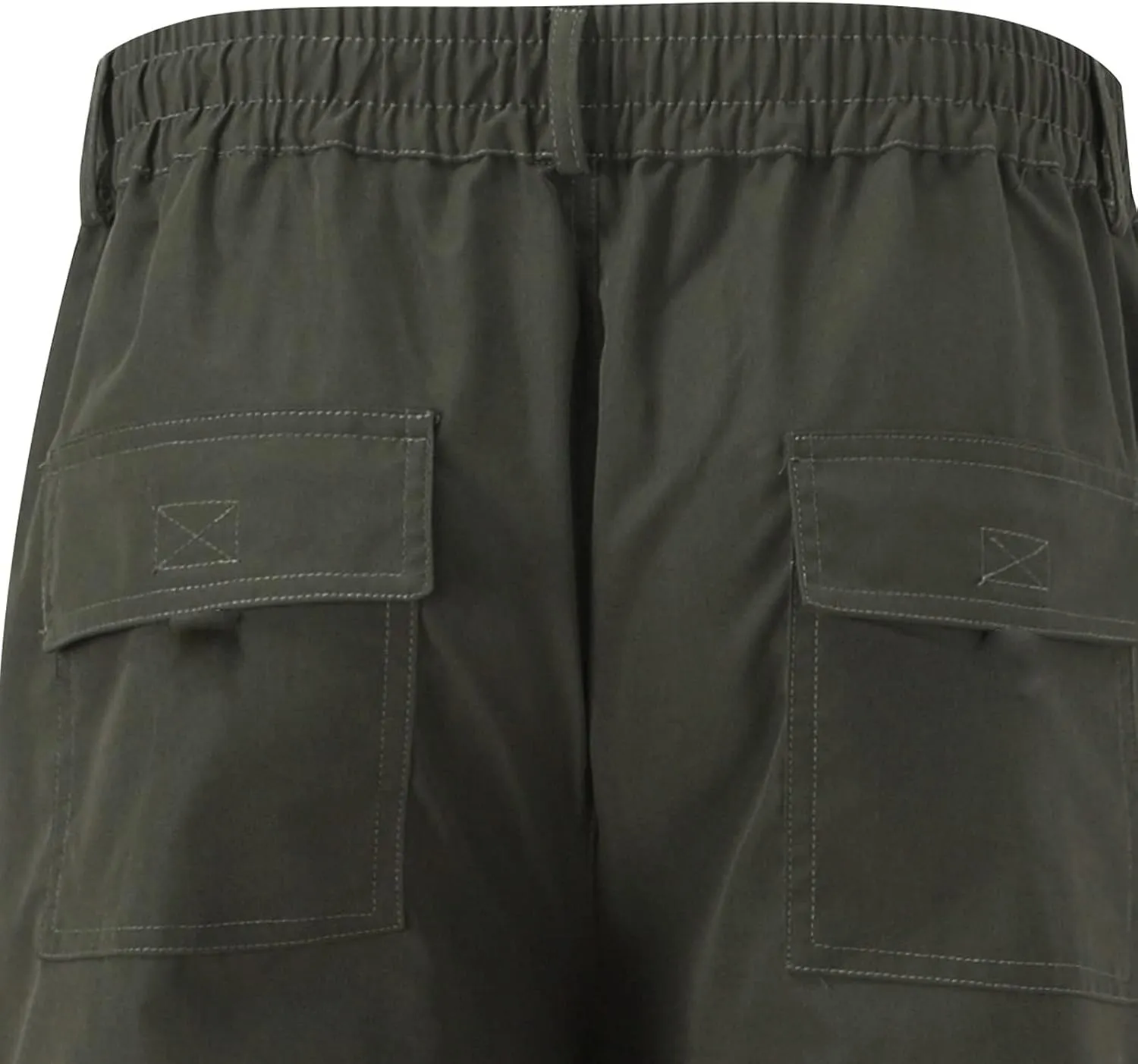 Mens Cargo Pants Casual Hiking Pants Joggers Athletic Pants Cotton Loose Straight Sweatpants for Men