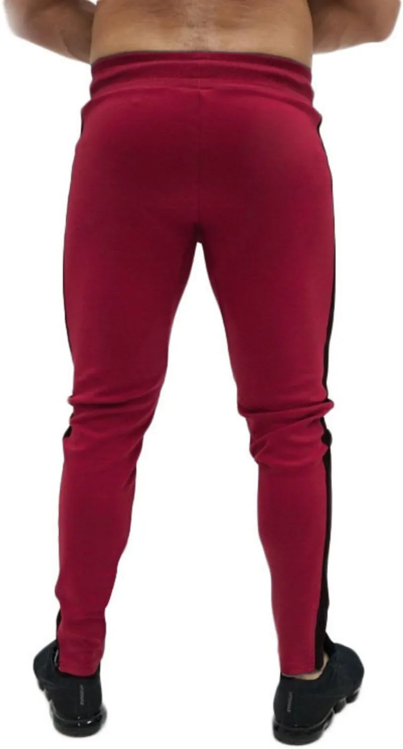 Men's Joggers Sweatpants Casual Open Bottom Straight Leg Pants Slim Fit for Running Urban Streetwear Hip Hop