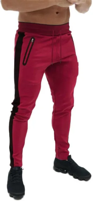 Men's Joggers Sweatpants Casual Open Bottom Straight Leg Pants Slim Fit for Running Urban Streetwear Hip Hop