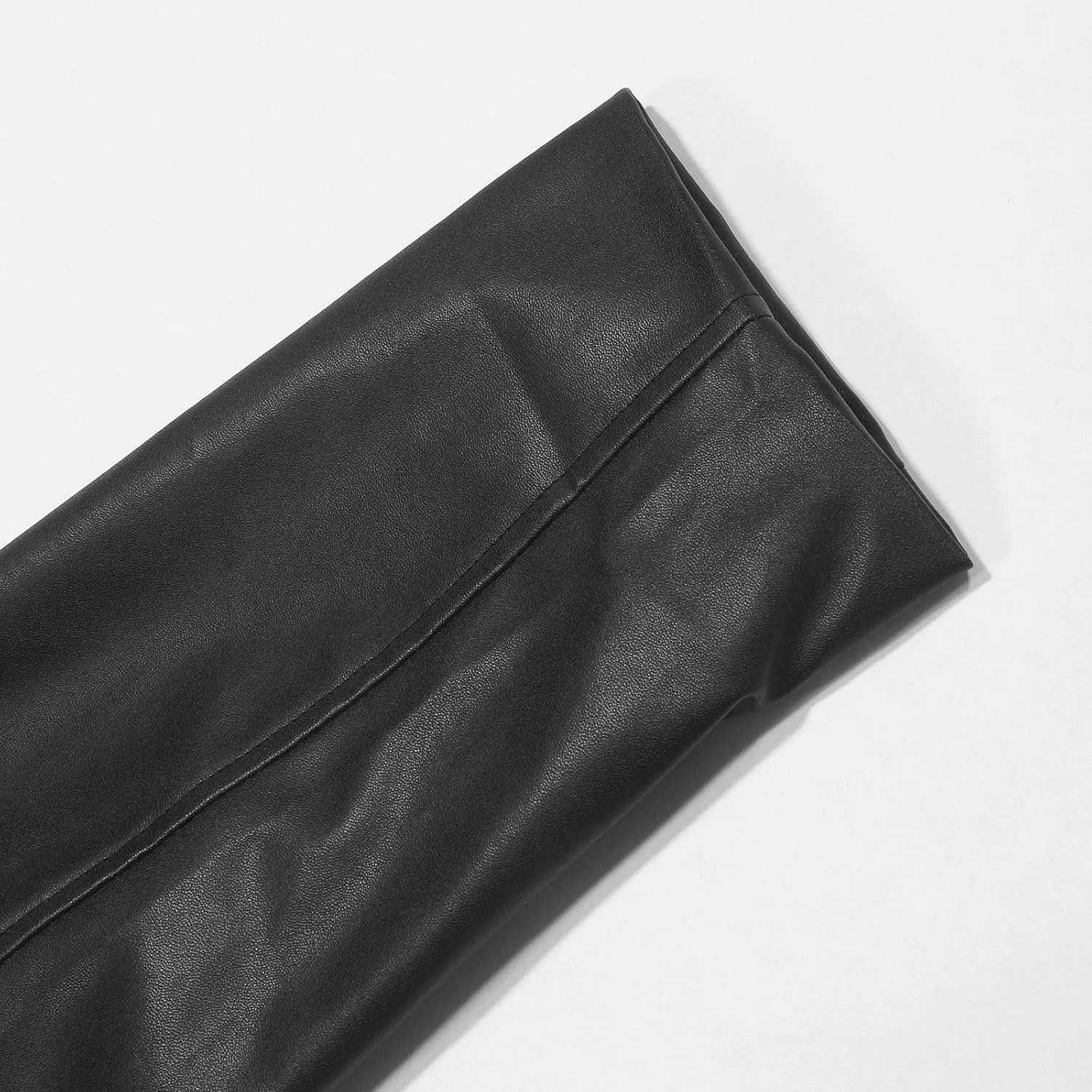 Men'S Leather Trench Coat Full Length Faux Leather Jackets Long Sleeve Cardigan Jacket Classic Vintage Winter Overcoat