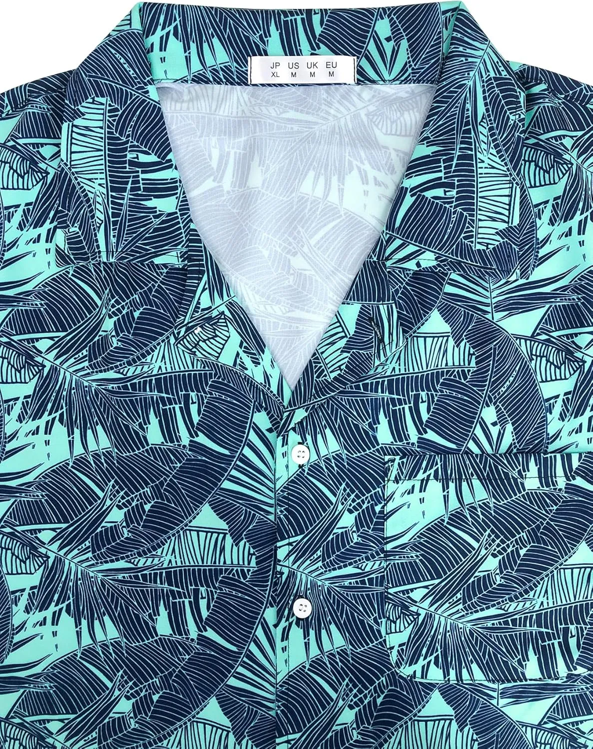 Men's Short Sleeve Hawaiian Shirt Quick Dry Loose Fit, Floral Print Tropical Cruise Beach Button Down Graffiti Aloha