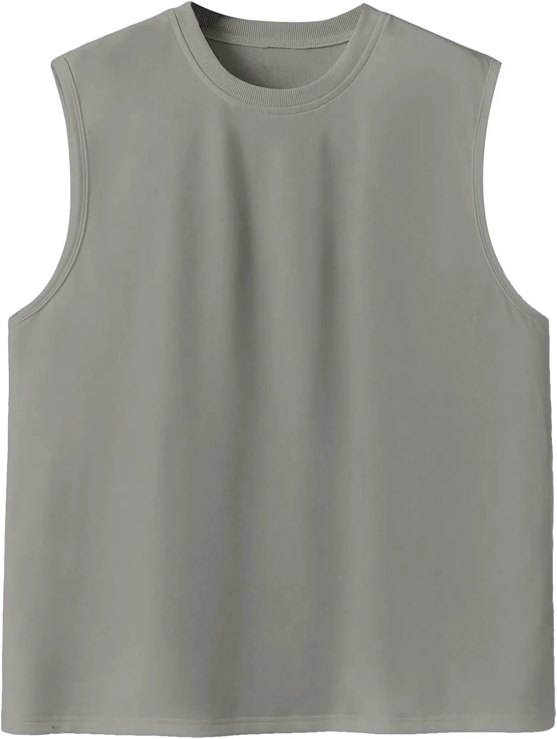Men's Tank Tops Summer Crew Neck Sleeveless Shirts Workout Gym Muscle Tank Tops Undershirs