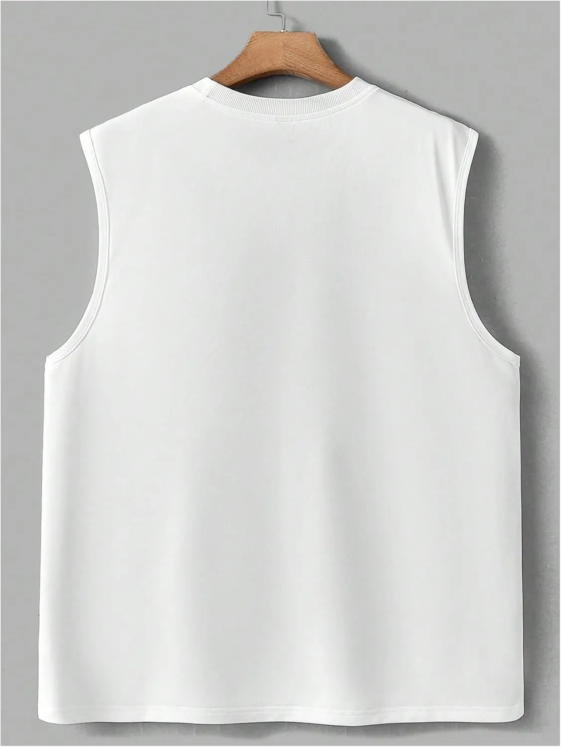 Men's Tank Tops Summer Crew Neck Sleeveless Shirts Workout Gym Muscle Tank Tops Undershirs