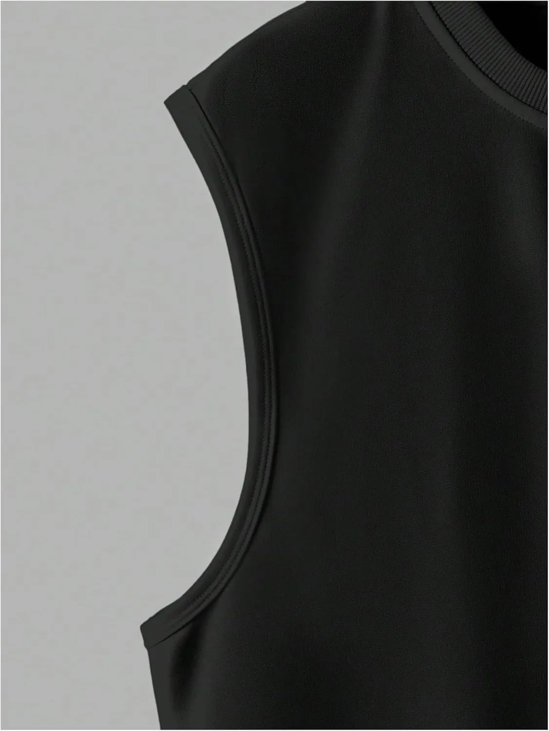 Men's Tank Tops Summer Crew Neck Sleeveless Shirts Workout Gym Muscle Tank Tops Undershirs