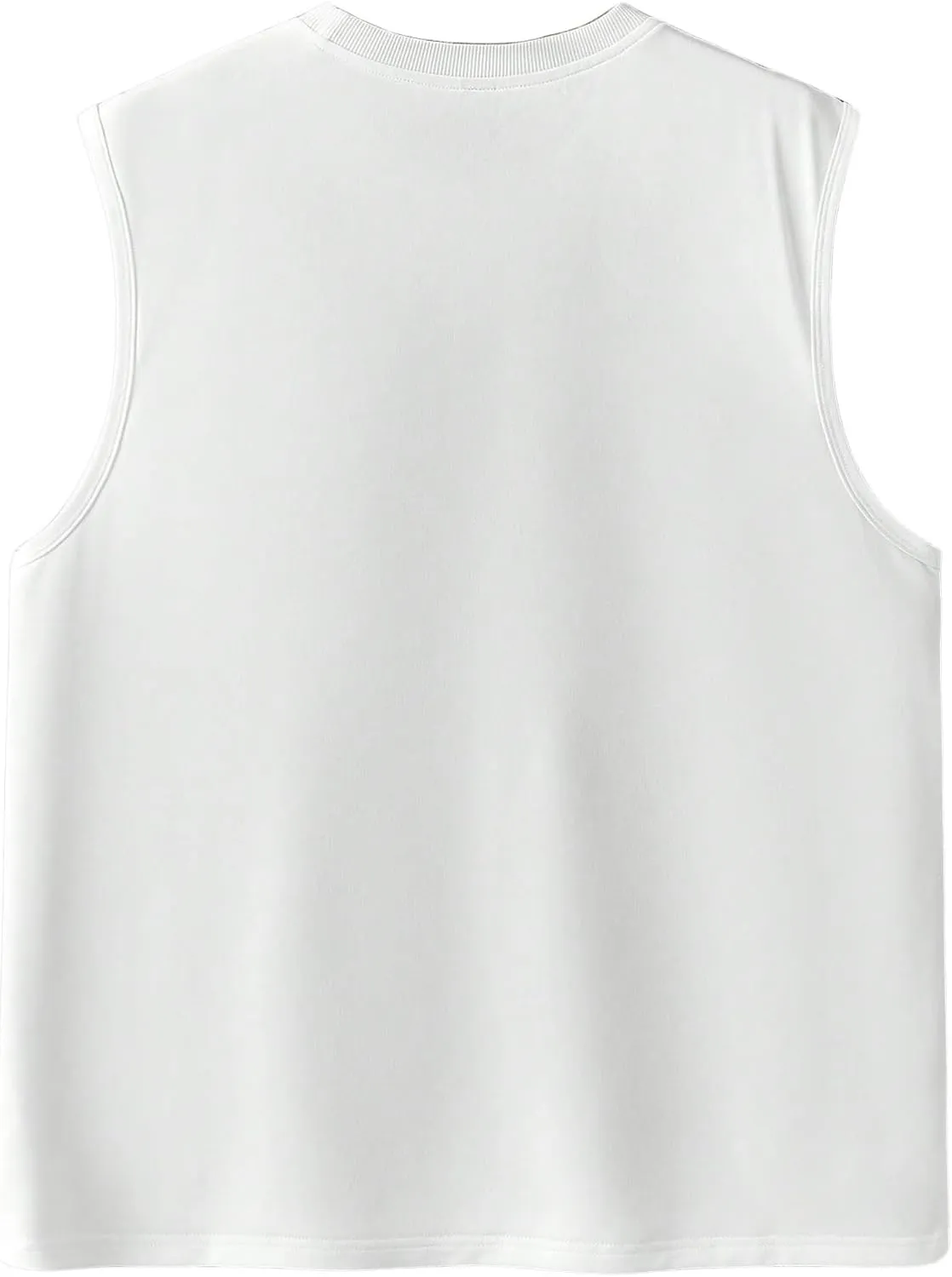 Men's Tank Tops Summer Crew Neck Sleeveless Shirts Workout Gym Muscle Tank Tops Undershirs