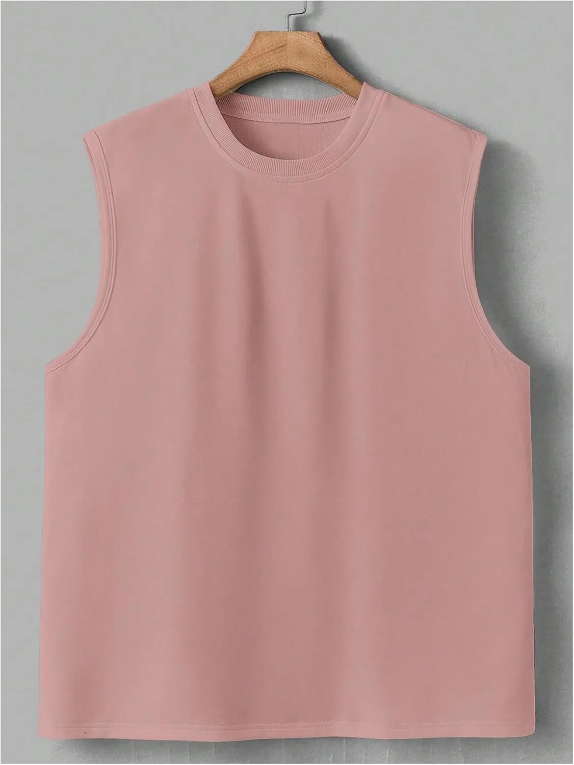 Men's Tank Tops Summer Crew Neck Sleeveless Shirts Workout Gym Muscle Tank Tops Undershirs