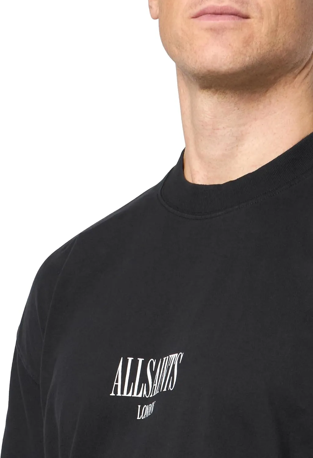 Men's Twilight Logo Printed Oversized T-Shirt