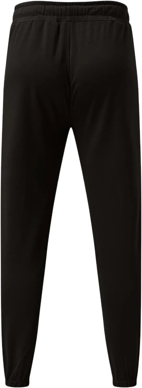Mens Workout Cargo Sweatpants Hiking Cargo Pants Athletic Joggers Pants Outdoor Casual Trousers Mens Drawstring Pants