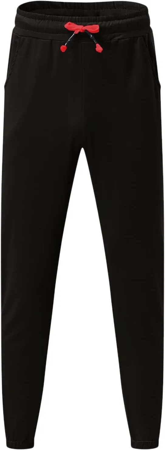Mens Workout Cargo Sweatpants Hiking Cargo Pants Athletic Joggers Pants Outdoor Casual Trousers Mens Drawstring Pants